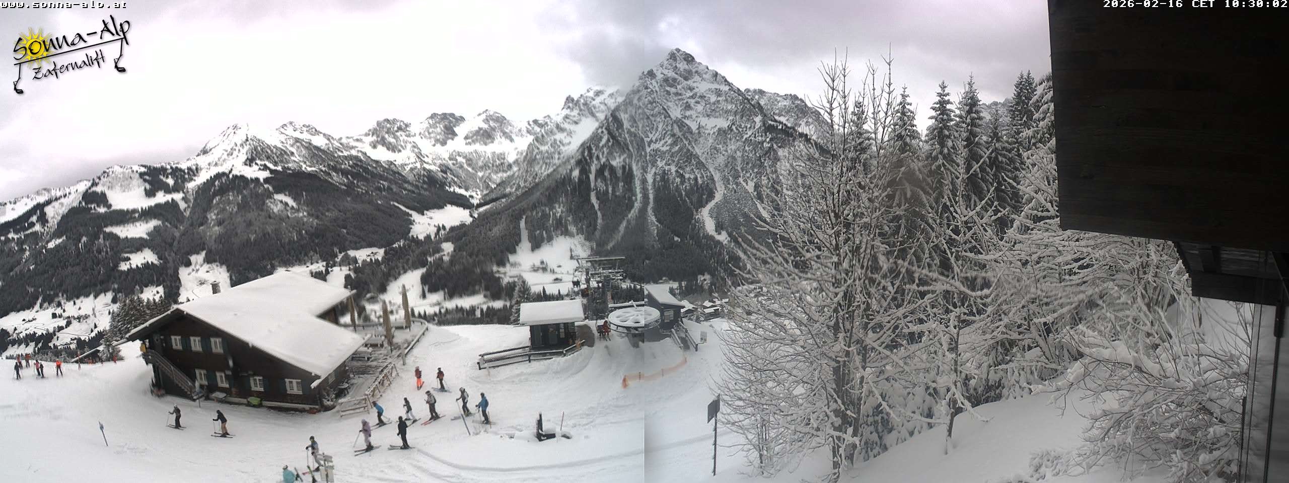 Archiv Foto Webcam Sonna Alp - Zafernalift