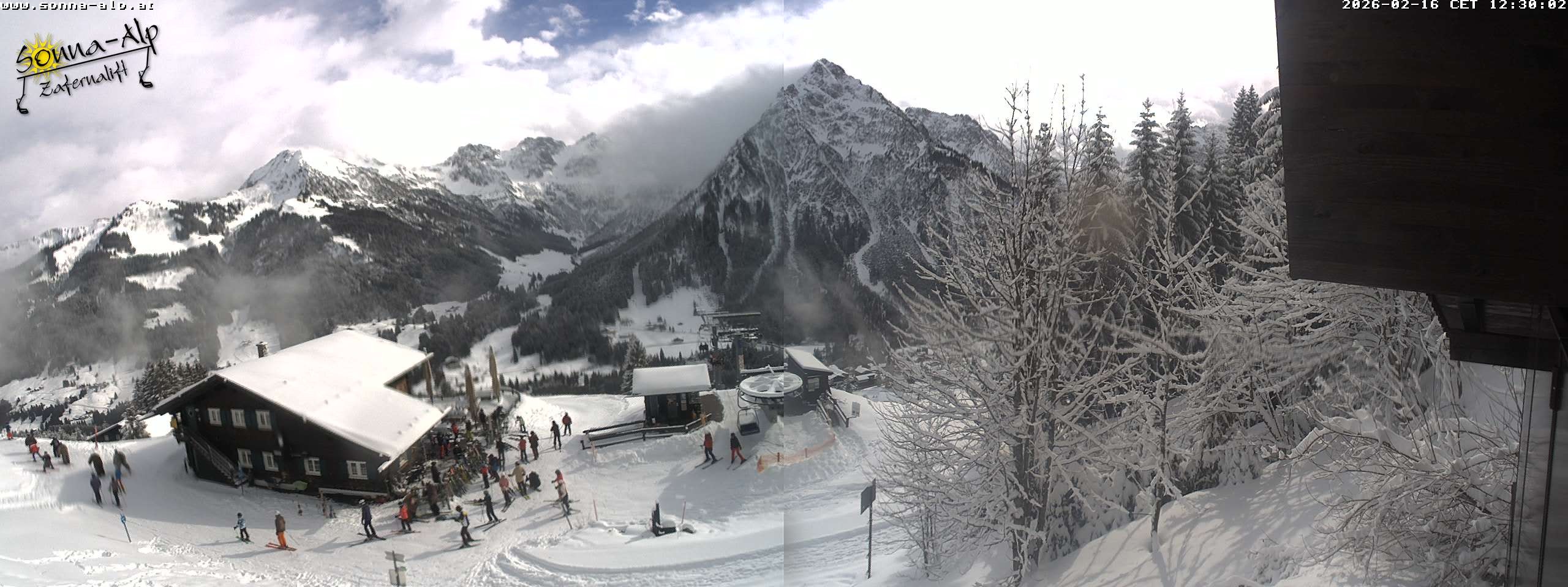 Archiv Foto Webcam Sonna Alp - Zafernalift