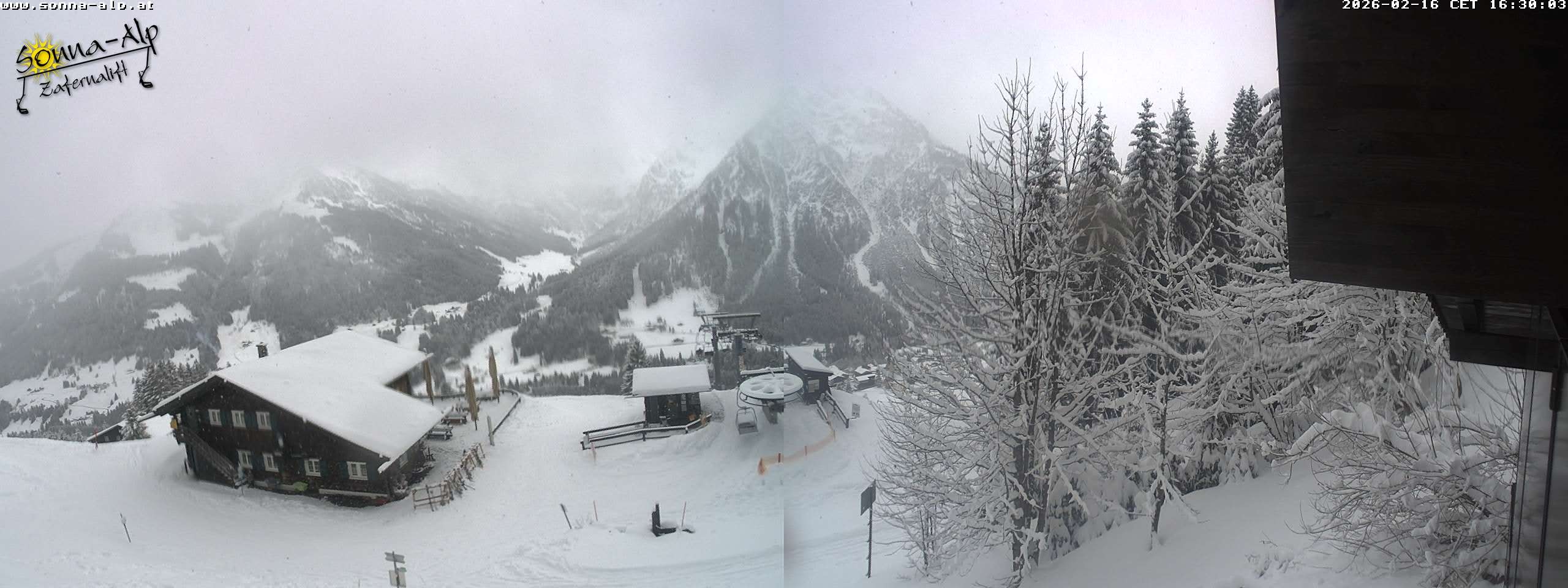 Archiv Foto Webcam Sonna Alp - Zafernalift