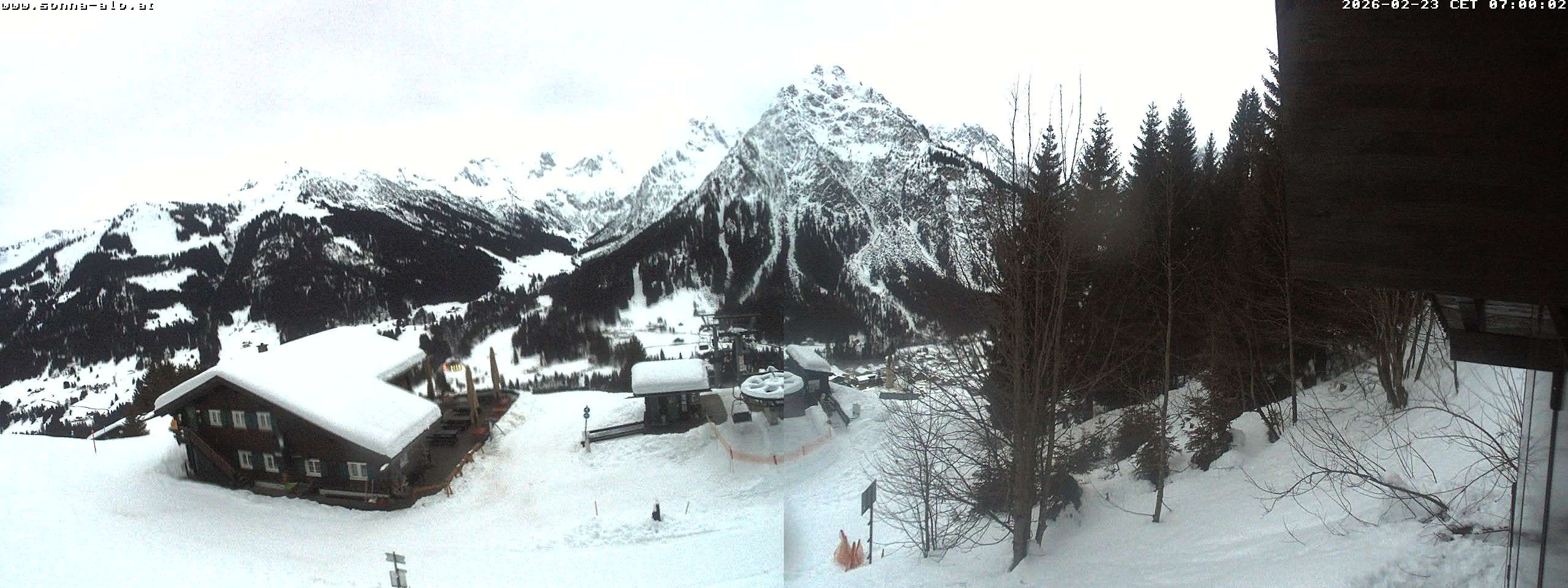 Archived image Webcam Sonna-Alp, Mittelberg