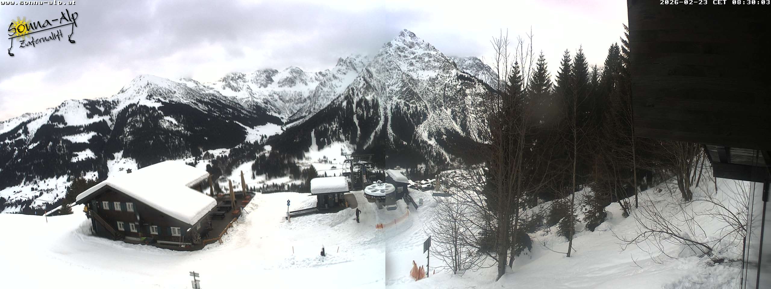 Archived image Webcam Sonna-Alp, Mittelberg