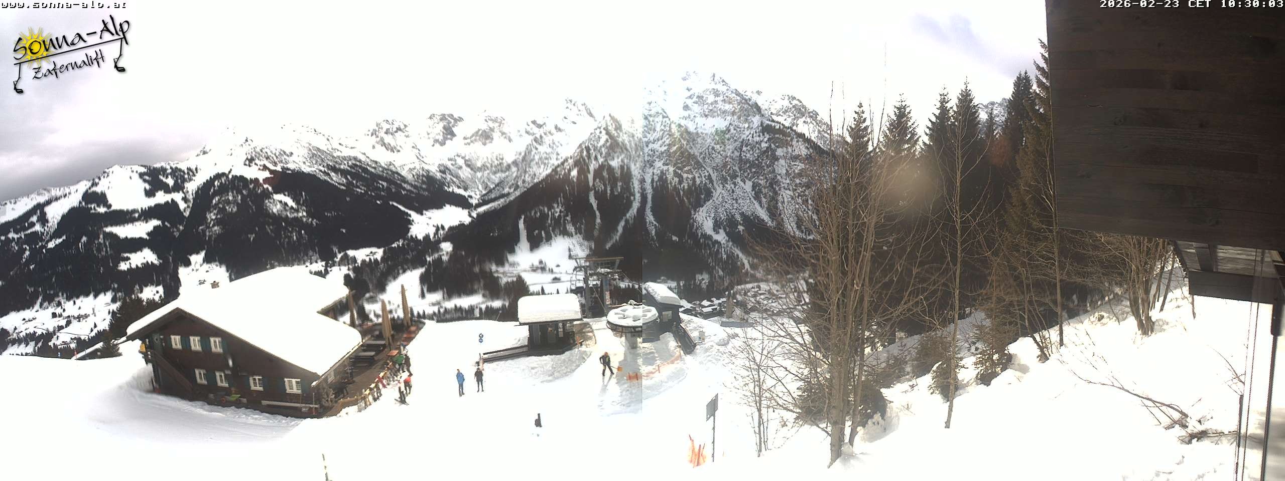 Archived image Webcam Sonna-Alp, Mittelberg