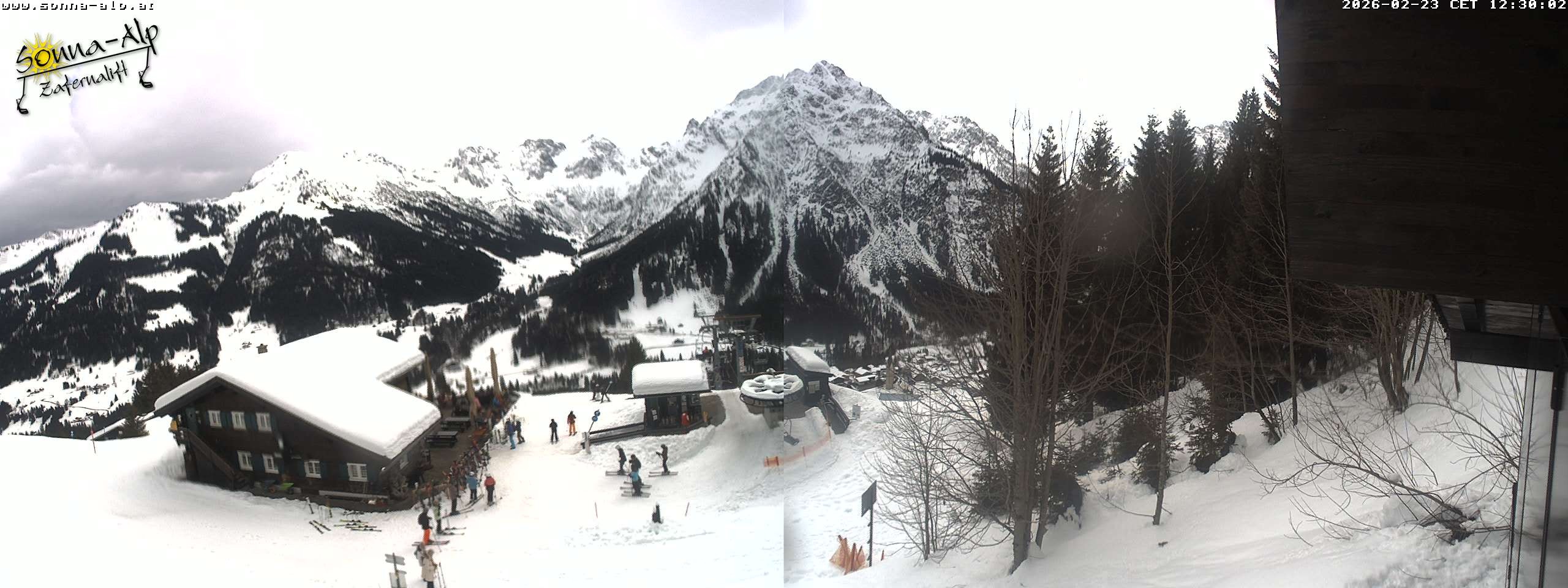 Archived image Webcam Sonna-Alp, Mittelberg