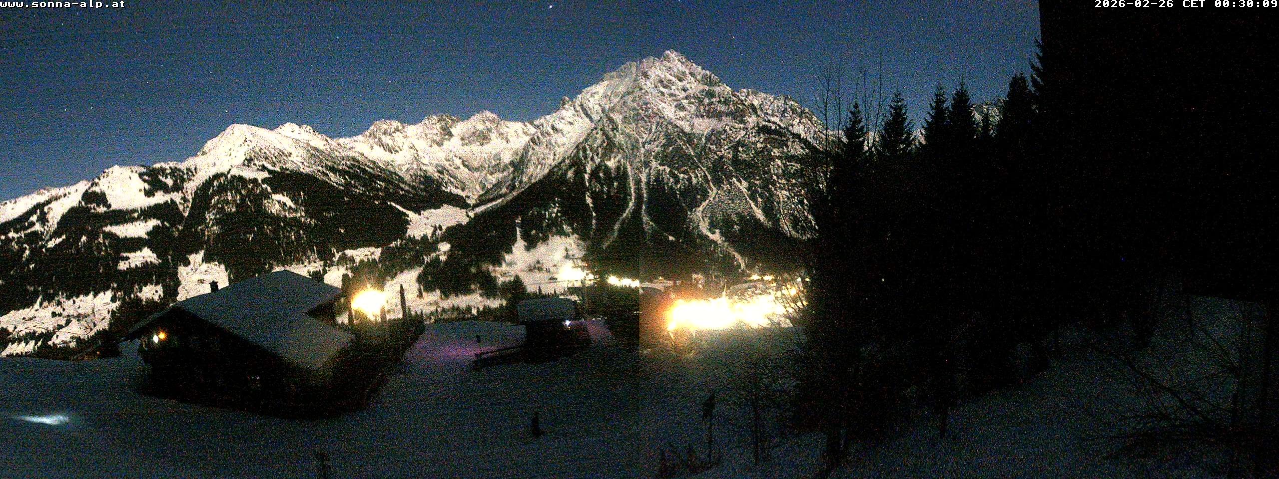 Archived image Webcam Sonna-Alp, Mittelberg
