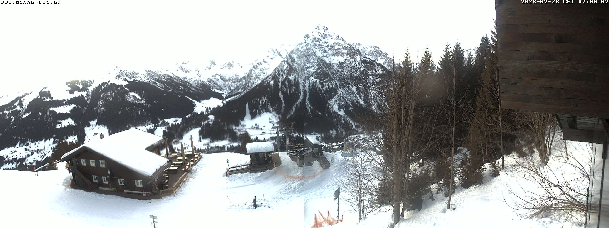 Archived image Webcam Sonna-Alp, Mittelberg
