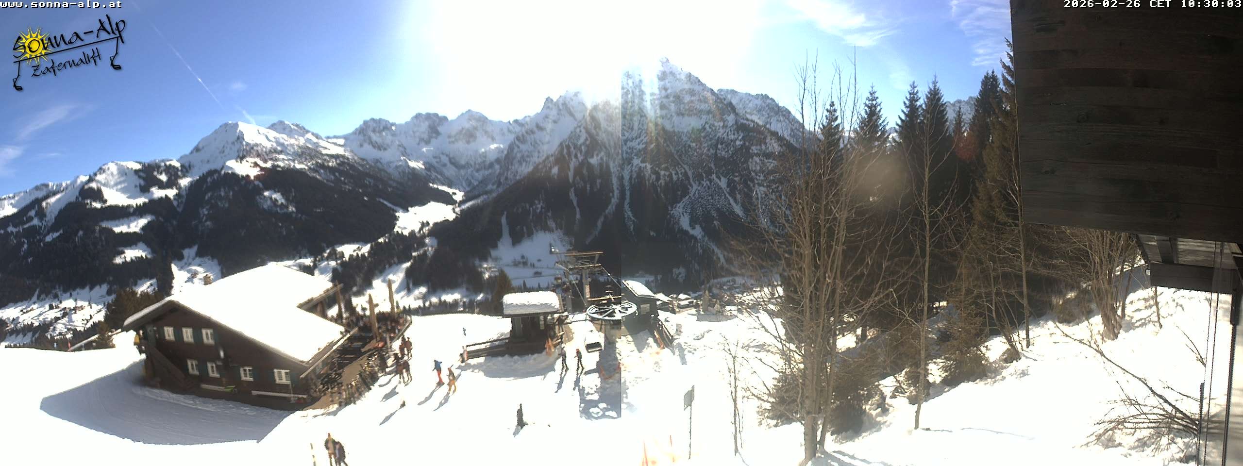 Archived image Webcam Sonna-Alp, Mittelberg
