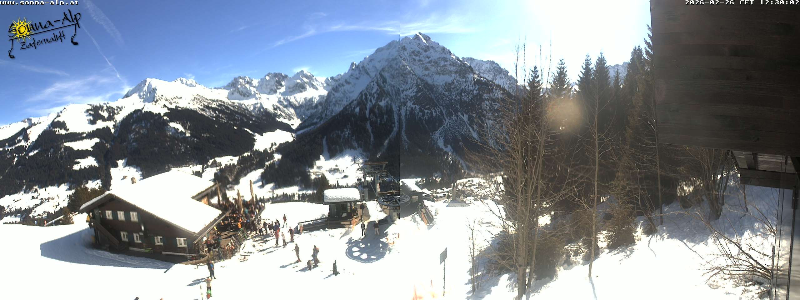 Archived image Webcam Sonna-Alp, Mittelberg