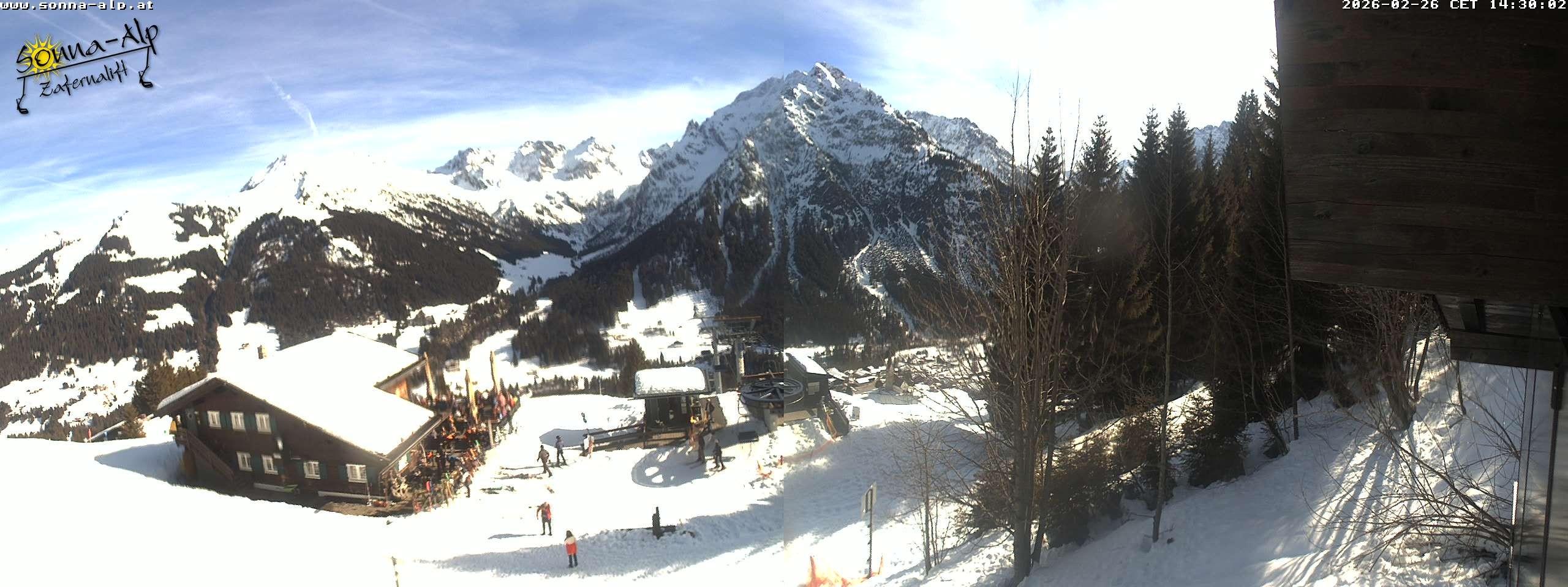 Archived image Webcam Sonna-Alp, Mittelberg