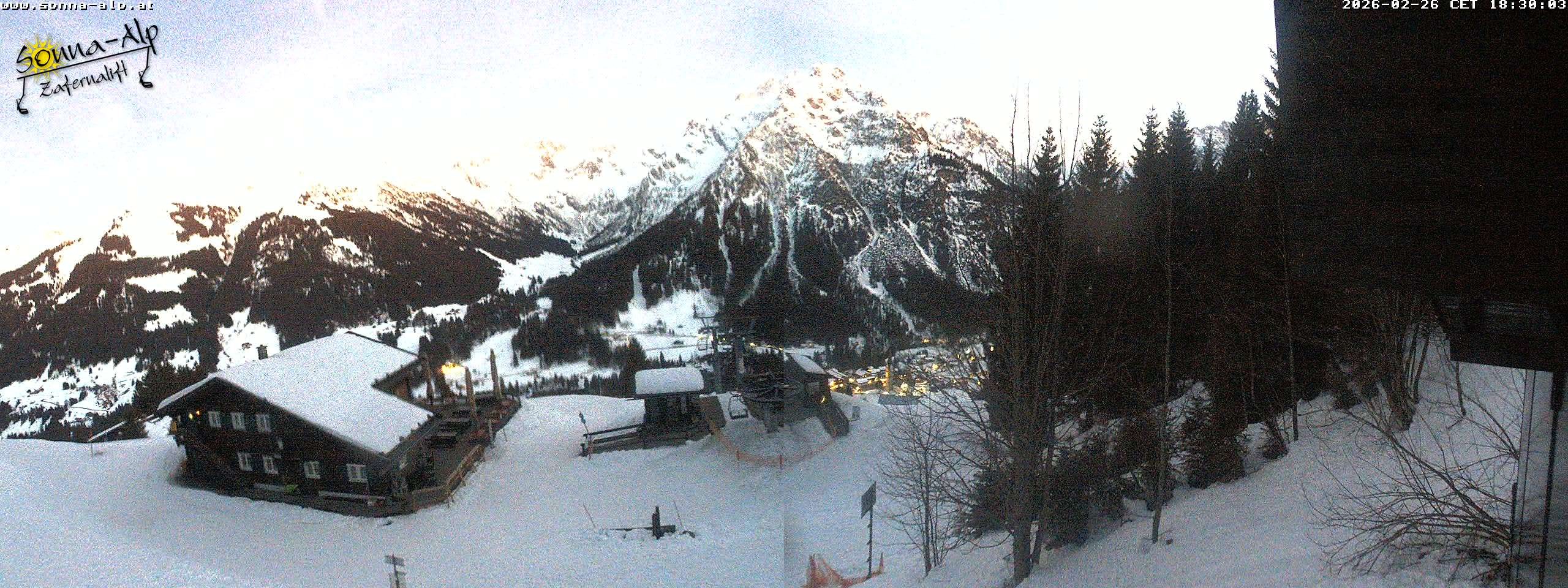 Archiv Foto Webcam Sonna Alp - Zafernalift