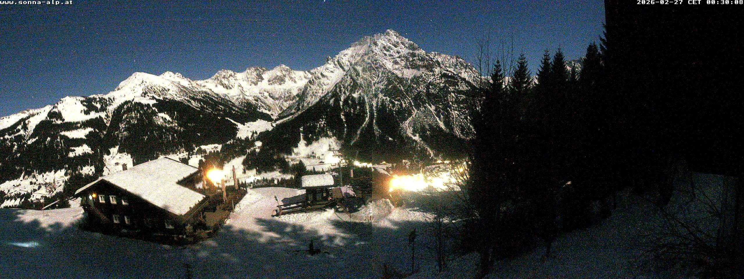 Archived image Webcam Sonna-Alp, Mittelberg