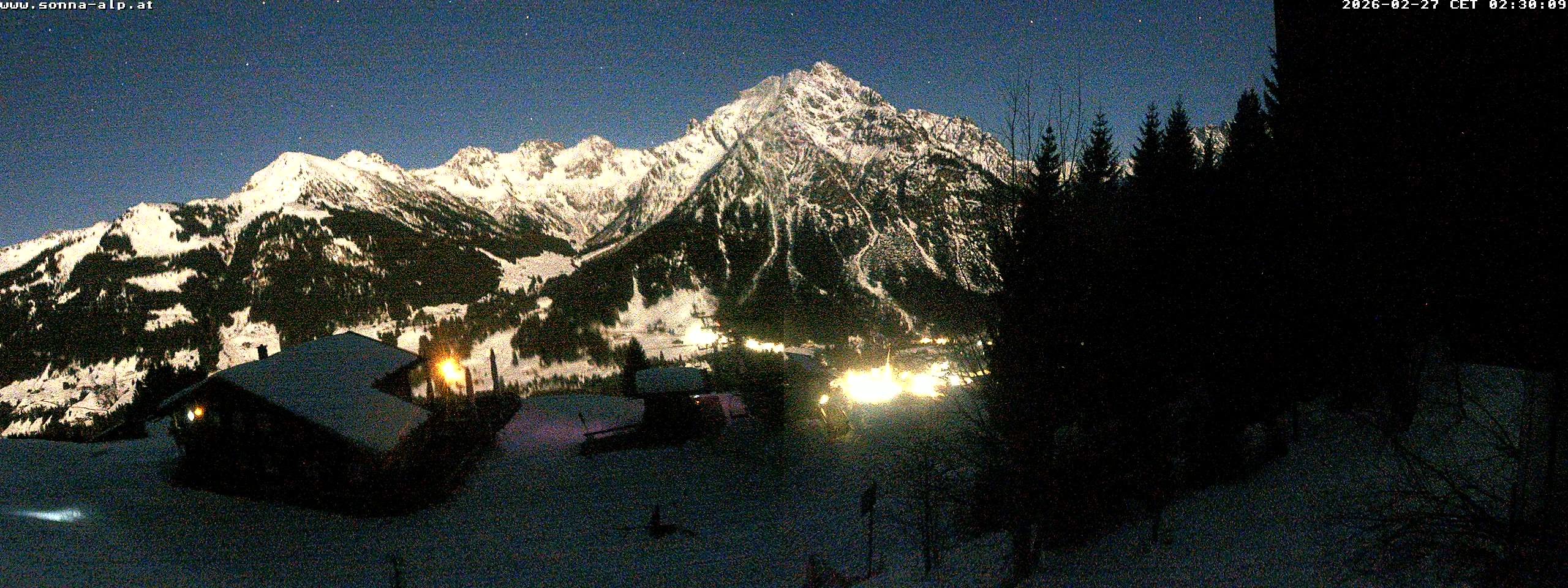 Archived image Webcam Sonna-Alp, Mittelberg