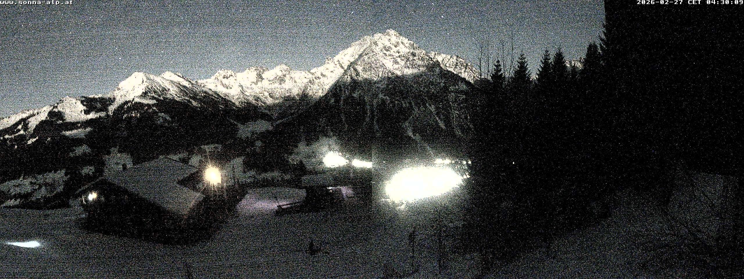 Archived image Webcam Sonna-Alp, Mittelberg