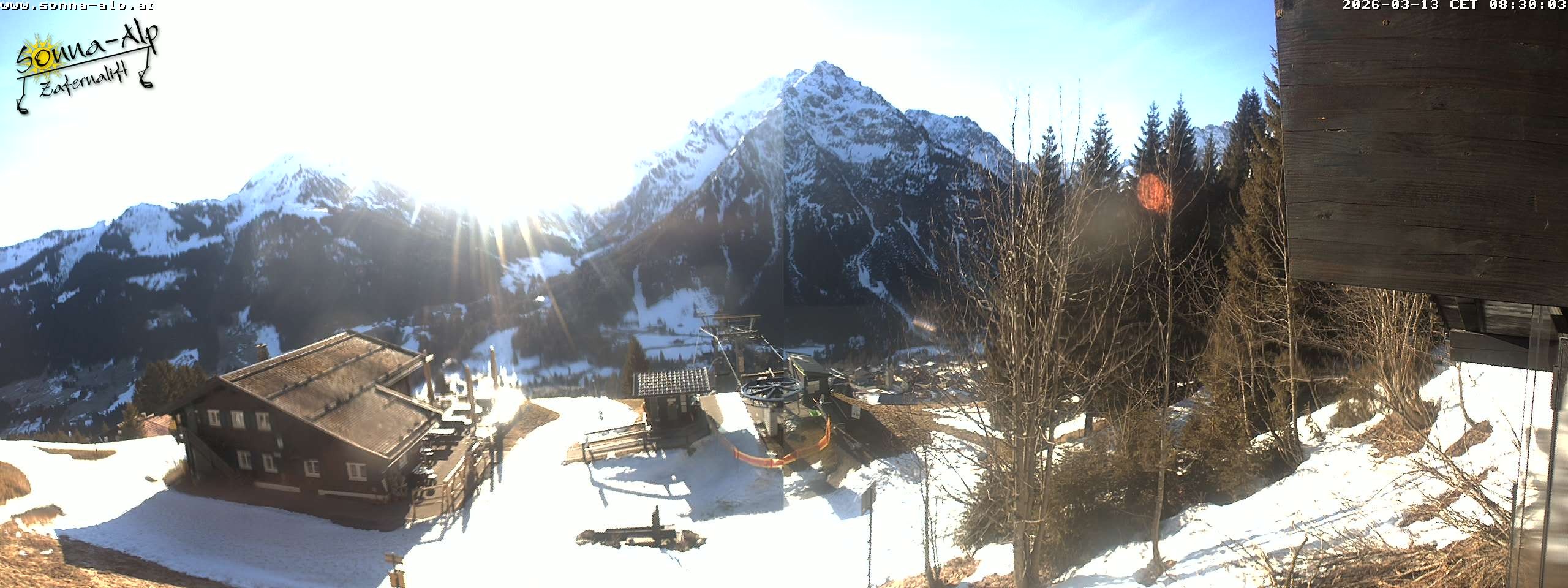 Archiv Foto Webcam Sonna Alp - Zafernalift