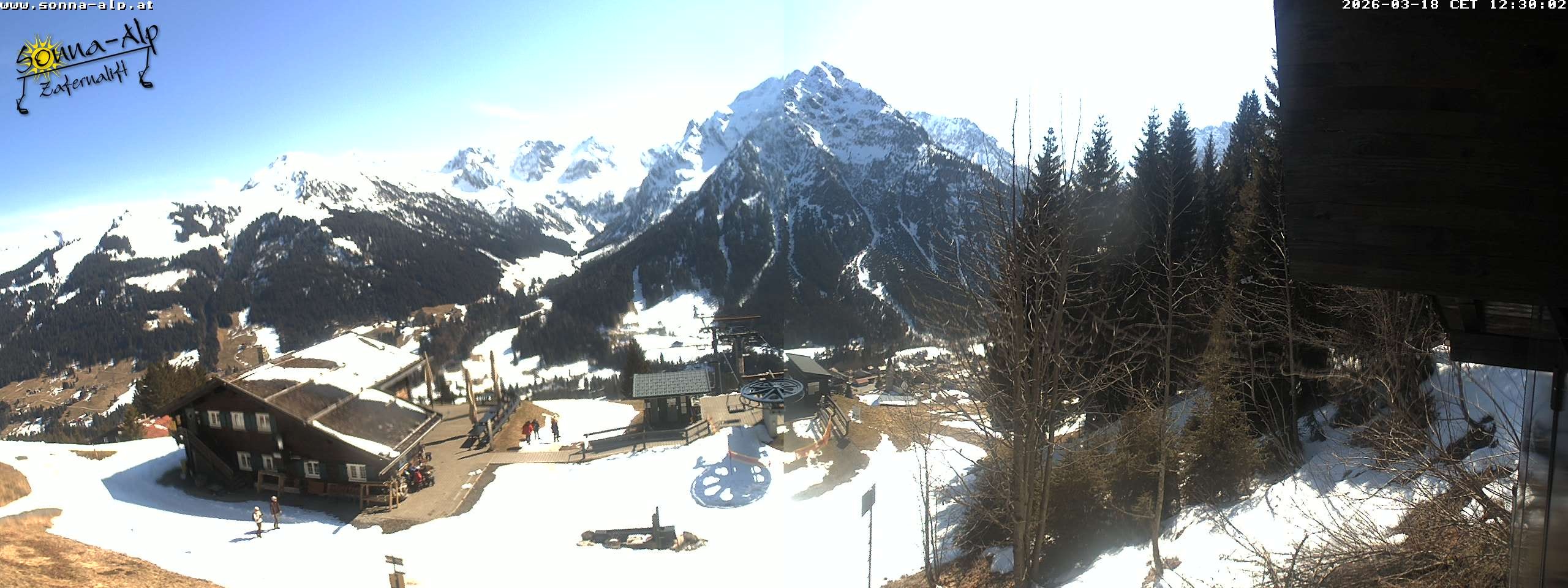 Archived image Webcam Sonna-Alp, Mittelberg