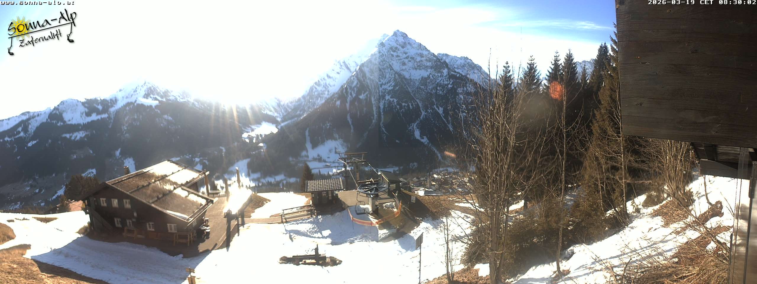 Archiv Foto Webcam Sonna Alp - Zafernalift