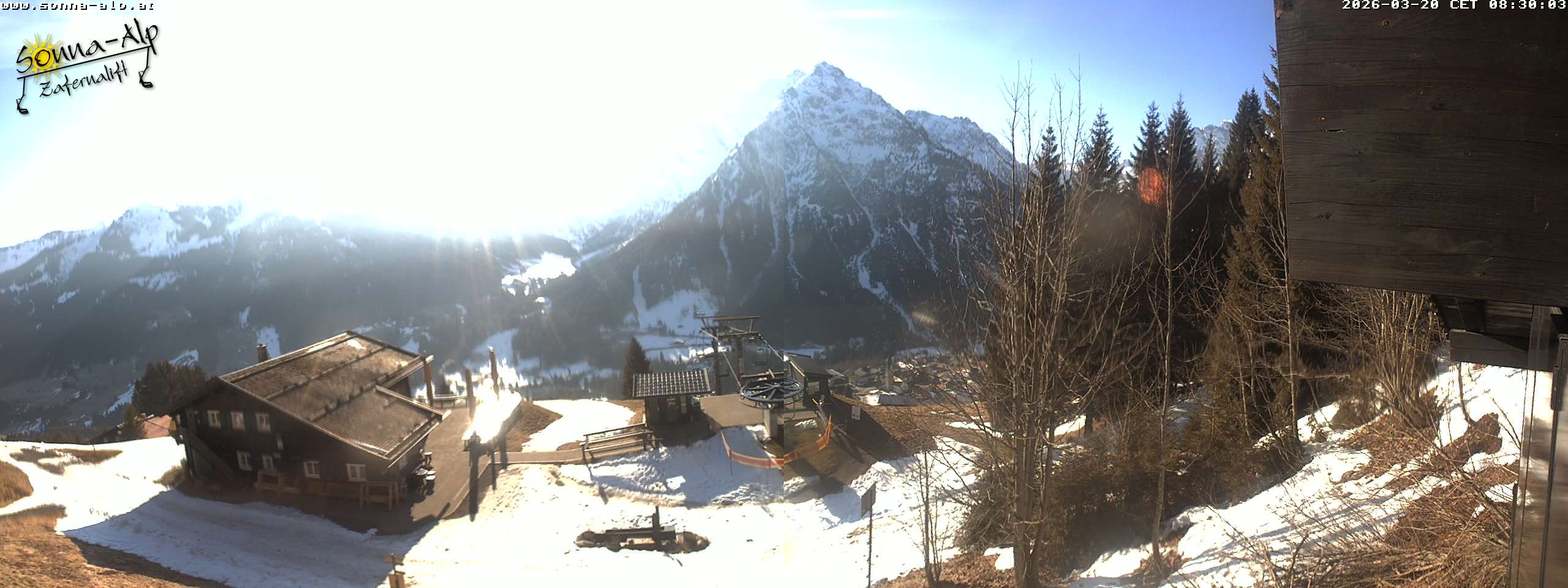Archived image Webcam Sonna-Alp, Mittelberg