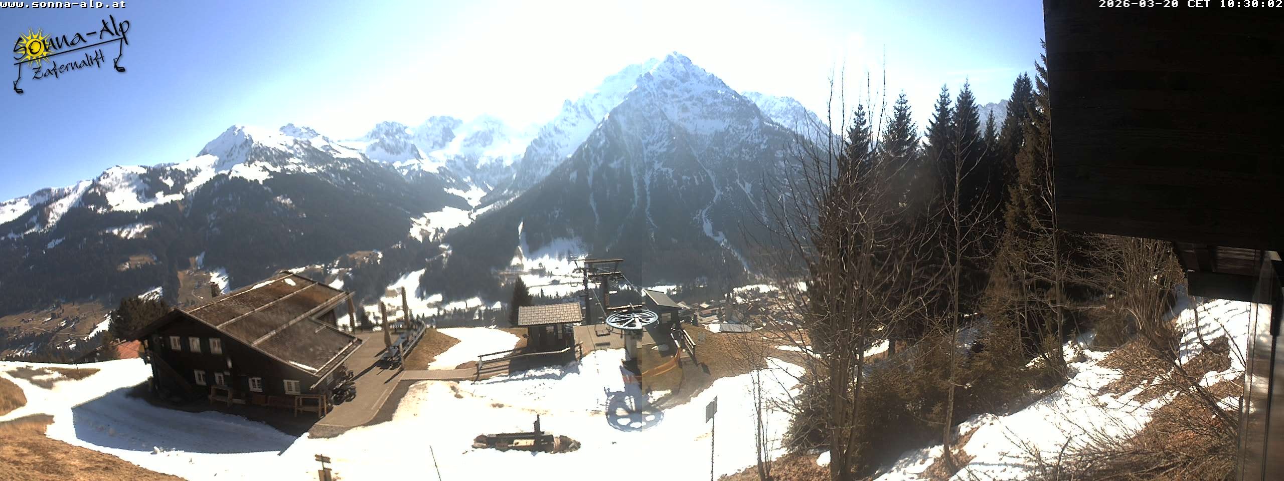 Archived image Webcam Sonna-Alp, Mittelberg