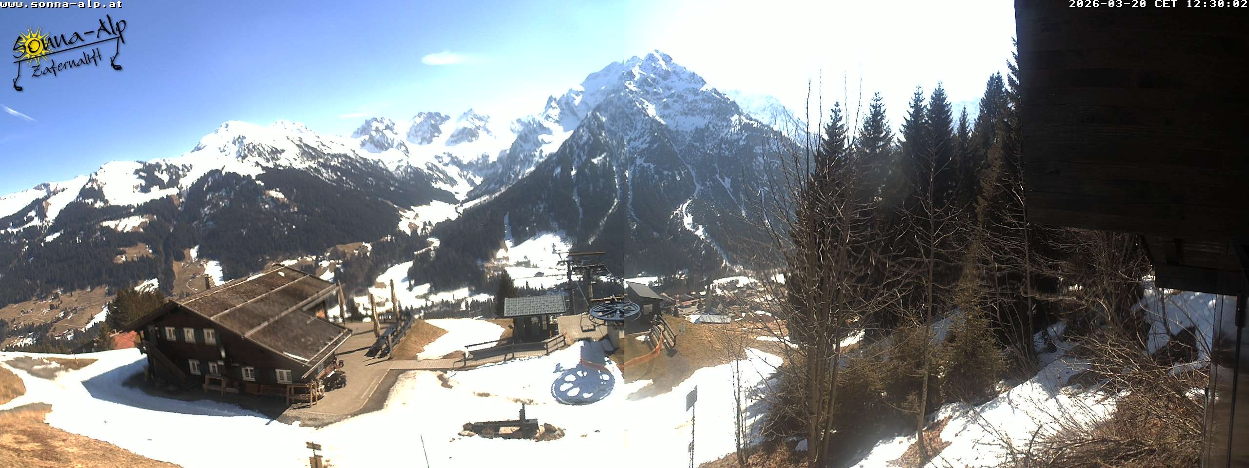 Archived image Webcam Sonna-Alp, Mittelberg