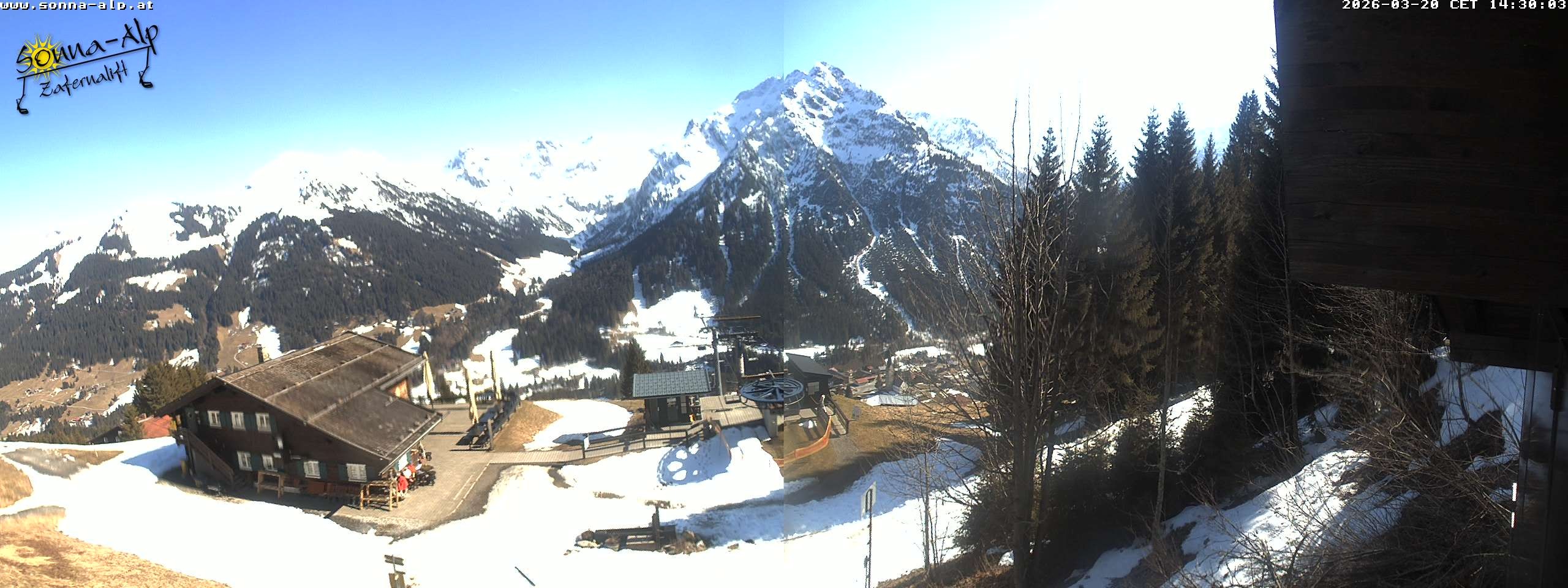 Archived image Webcam Sonna-Alp, Mittelberg