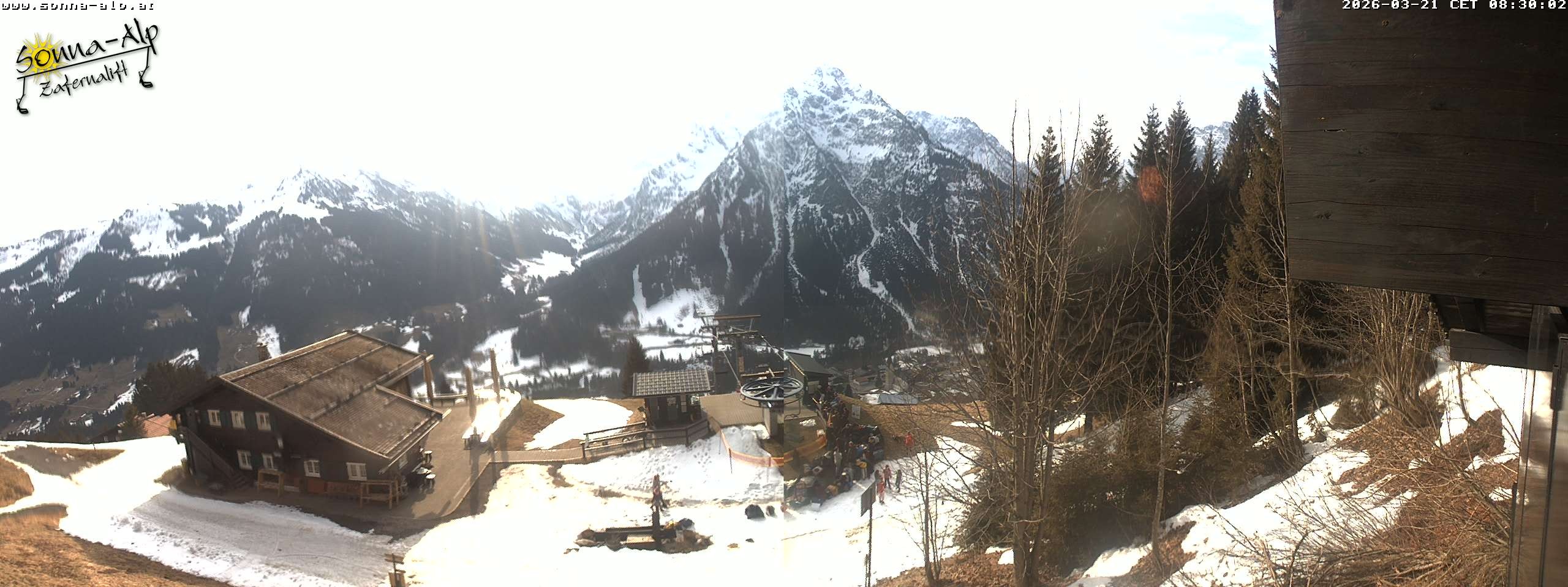 Archived image Webcam Sonna-Alp, Mittelberg