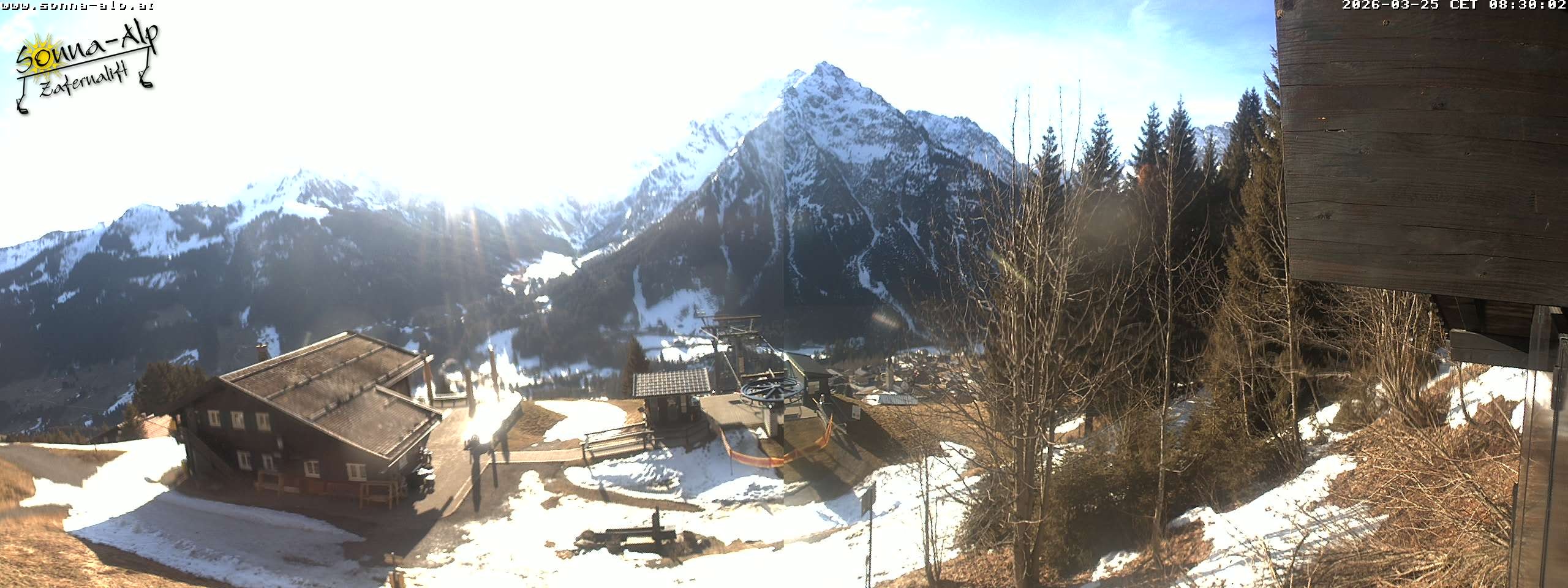 Archiv Foto Webcam Sonna Alp - Zafernalift