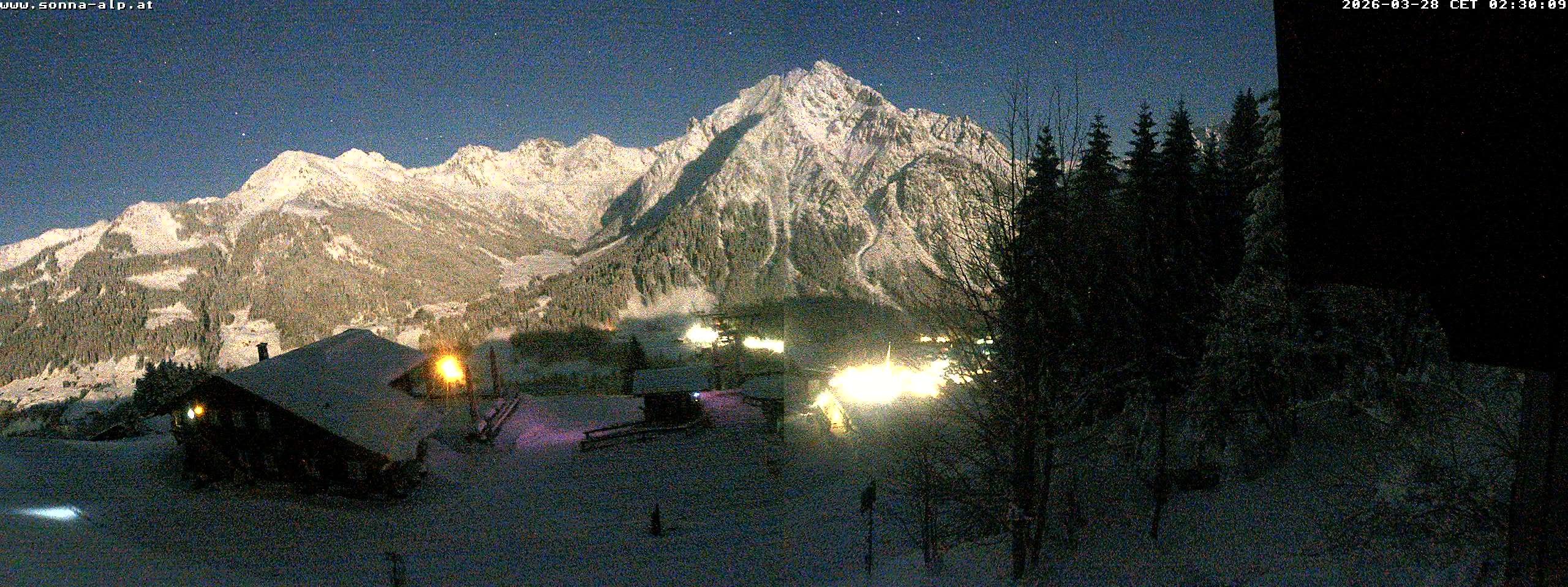 Archived image Webcam Sonna-Alp, Mittelberg