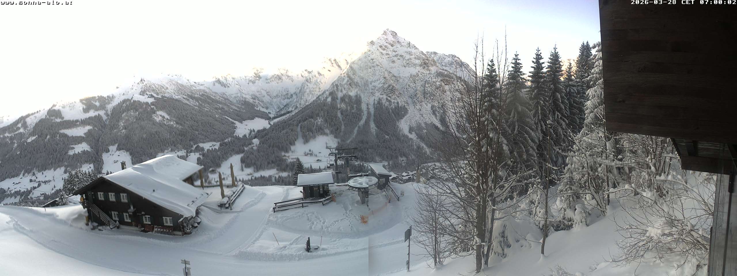Archived image Webcam Sonna-Alp, Mittelberg