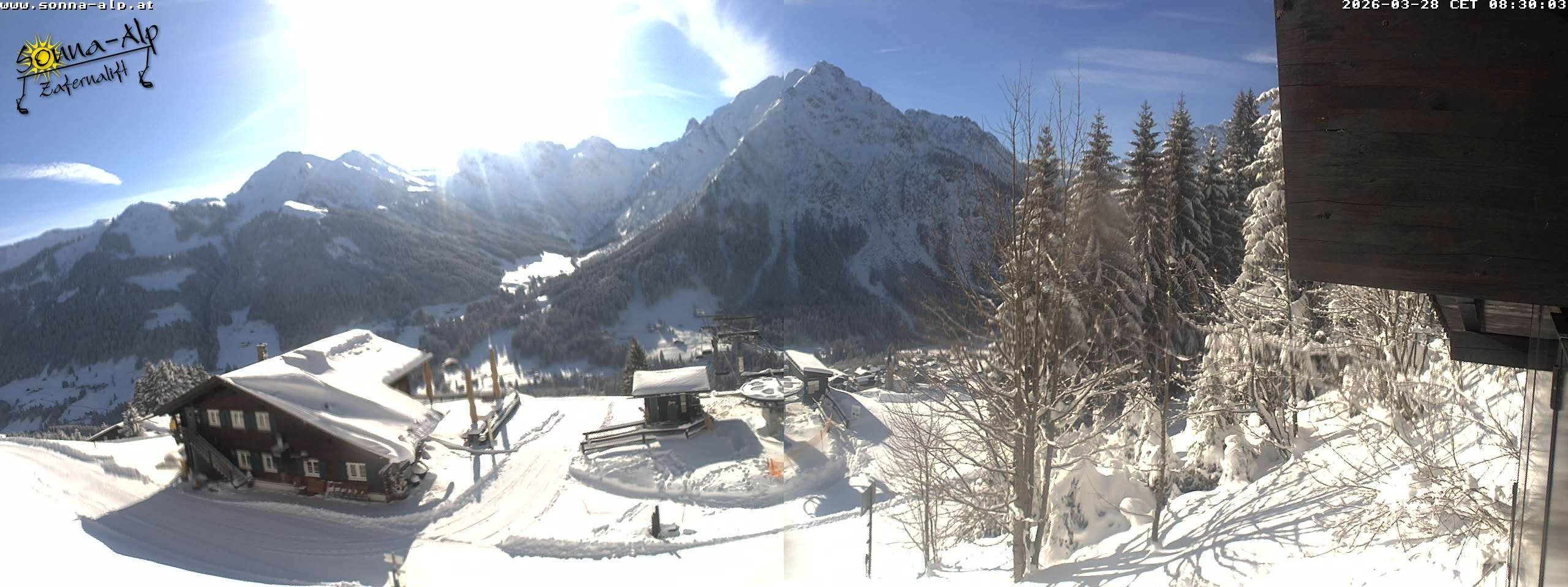 Archived image Webcam Sonna-Alp, Mittelberg