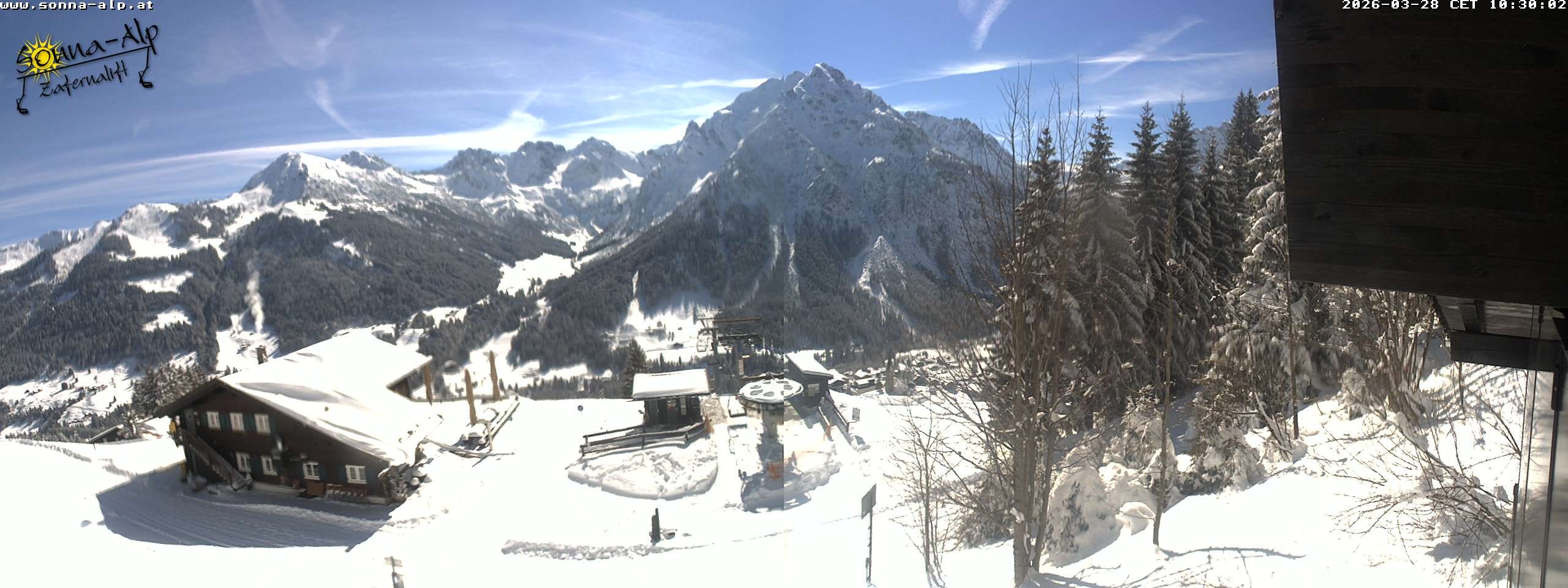 Archived image Webcam Sonna-Alp, Mittelberg