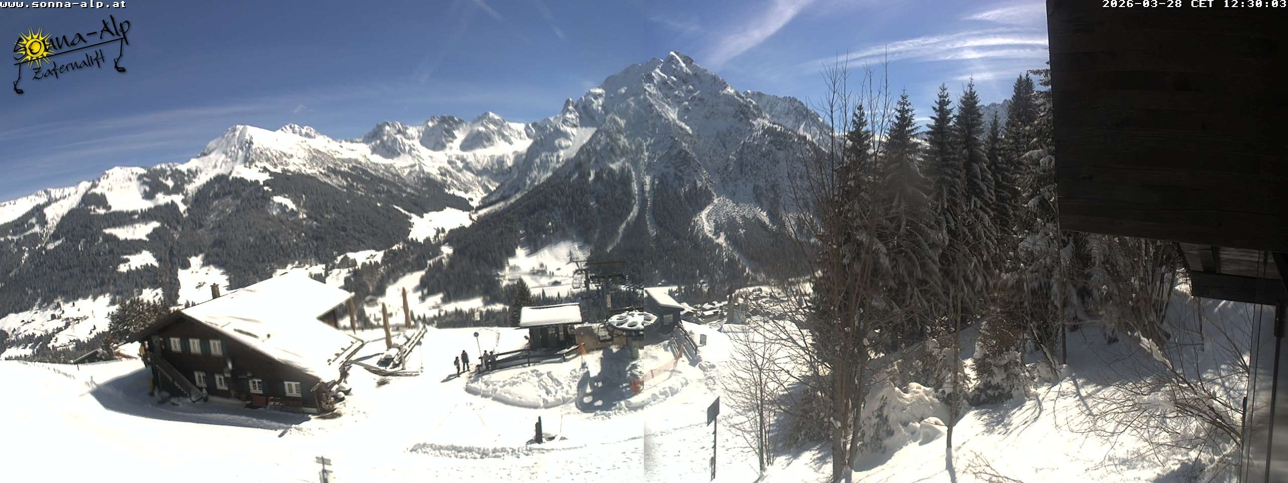 Archived image Webcam Sonna-Alp, Mittelberg