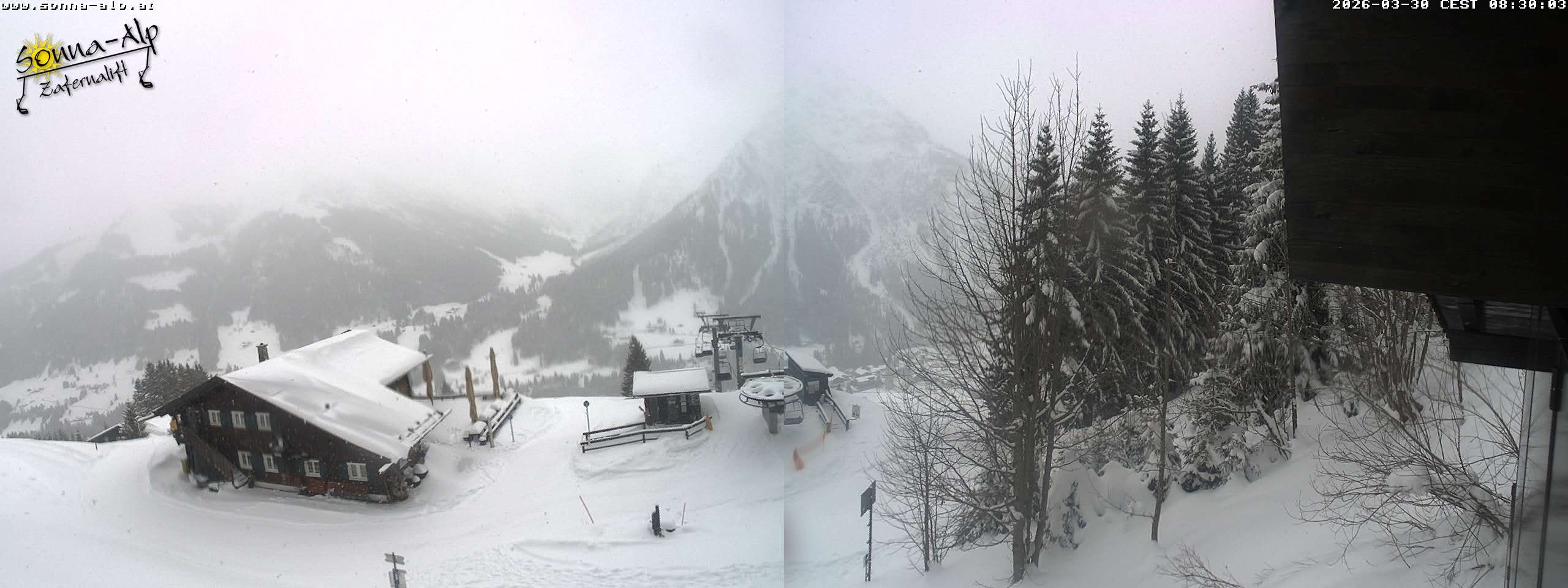 Archiv Foto Webcam Sonna Alp - Zafernalift