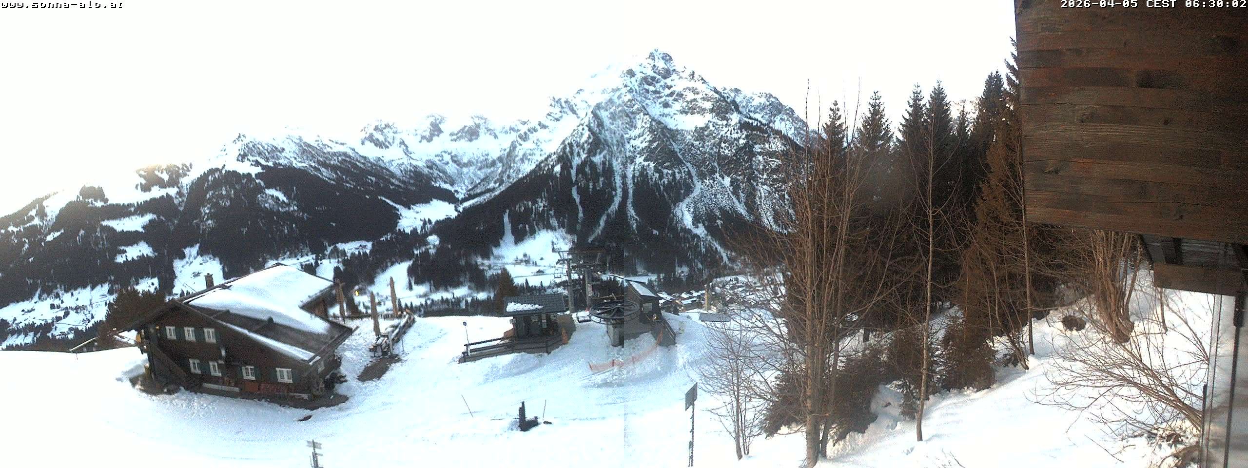 Archived image Webcam Sonna-Alp, Mittelberg