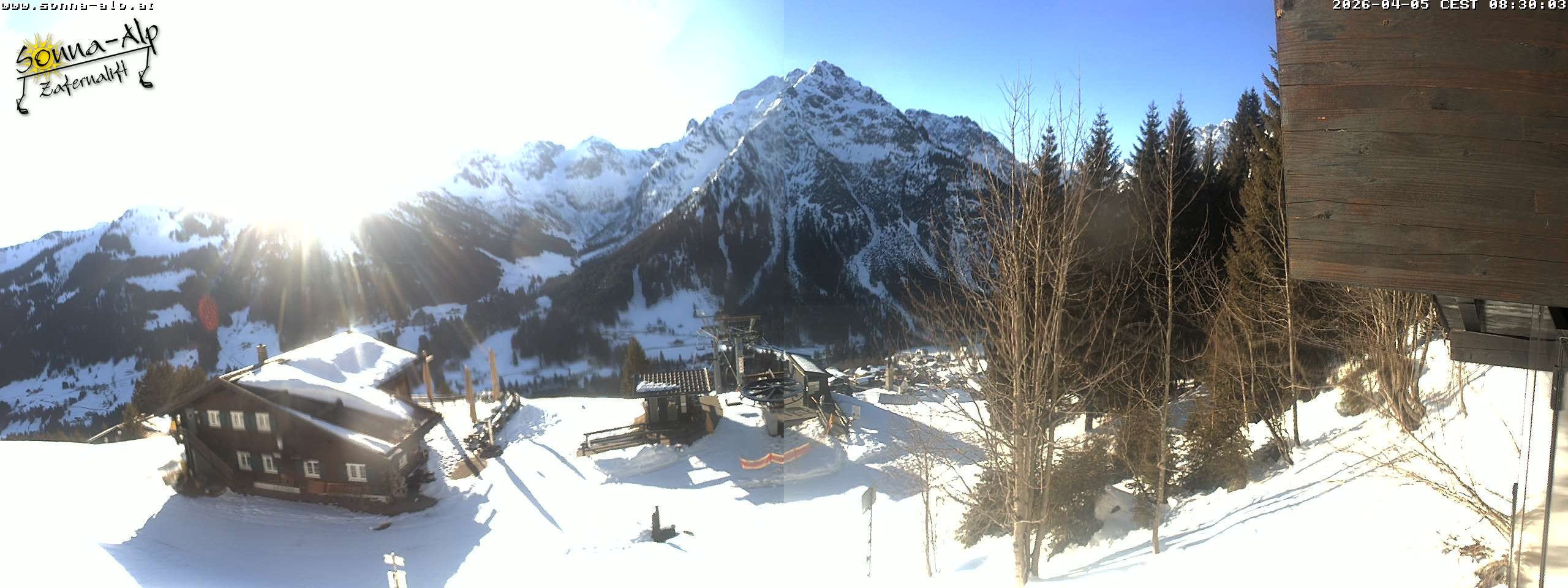 Archived image Webcam Sonna-Alp, Mittelberg