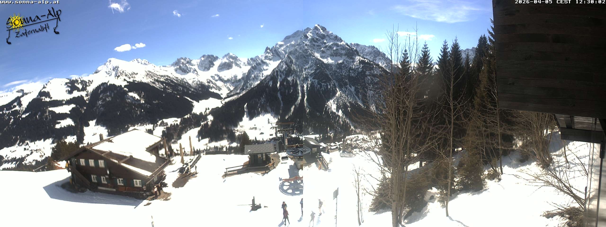 Archived image Webcam Sonna-Alp, Mittelberg