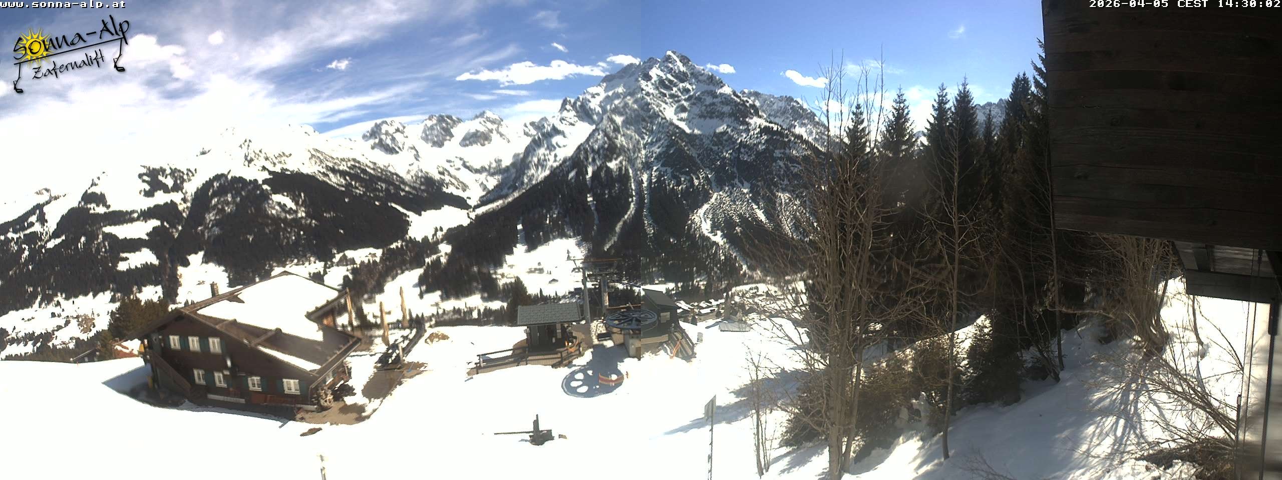 Archived image Webcam Sonna-Alp, Mittelberg