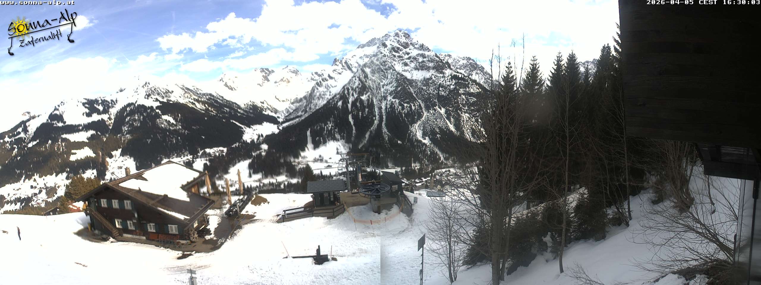 Archived image Webcam Sonna-Alp, Mittelberg
