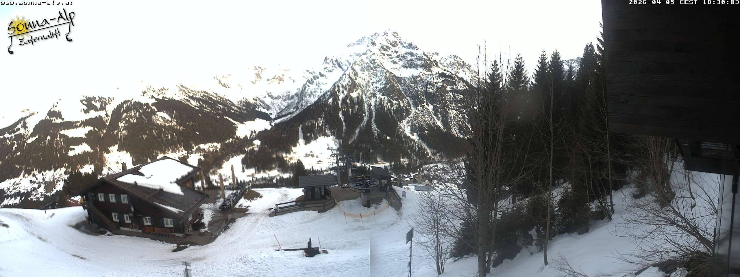 Archived image Webcam Sonna-Alp, Mittelberg