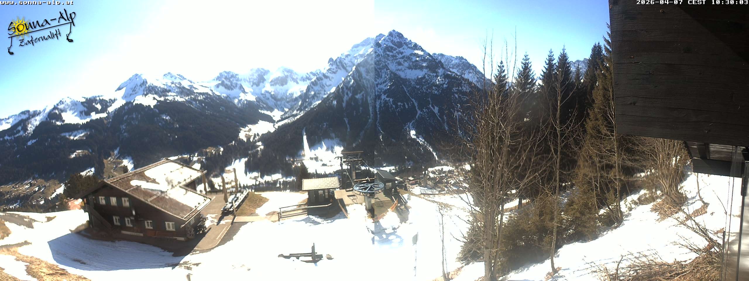 Archiv Foto Webcam Sonna Alp - Zafernalift