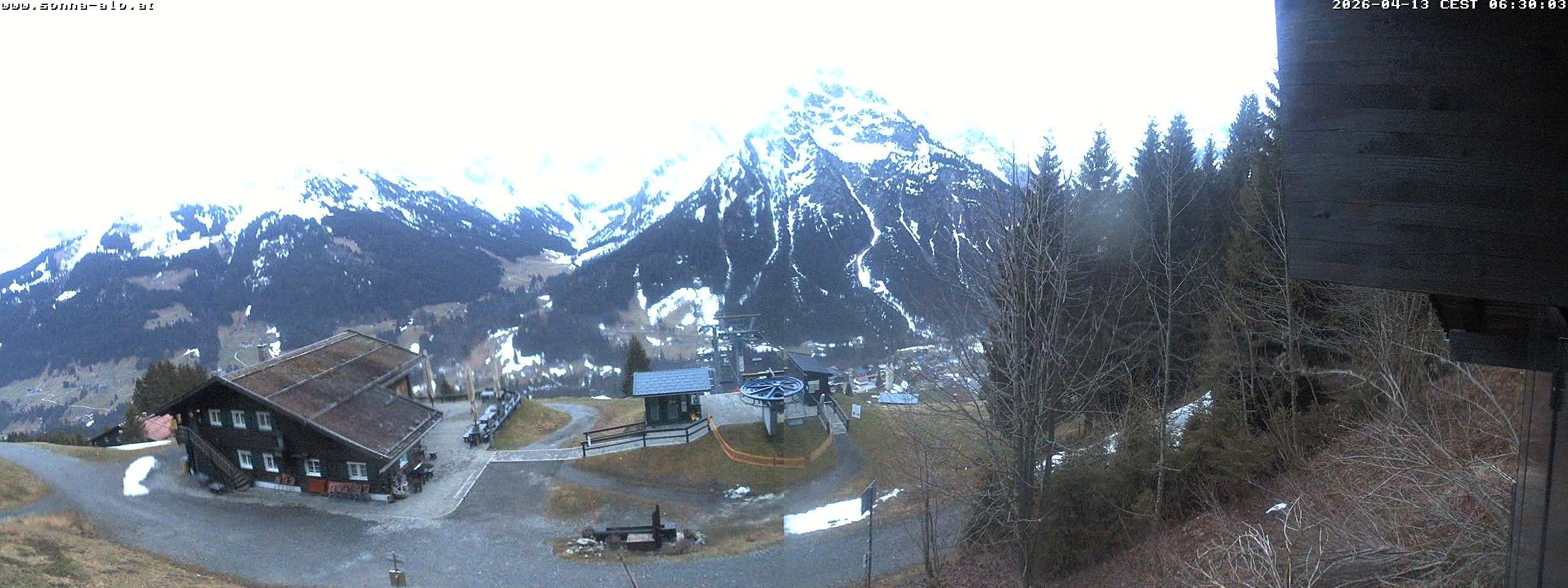 Archived image Webcam Sonna-Alp, Mittelberg