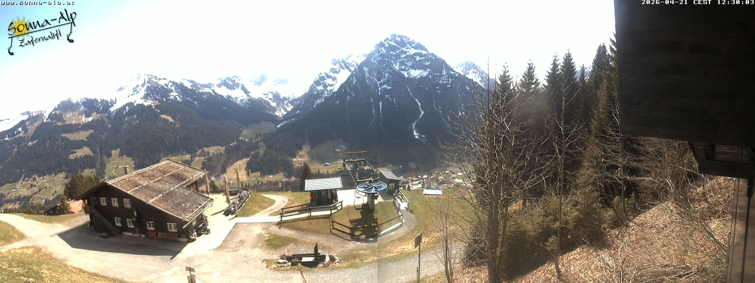 Archiv Foto Webcam Sonna Alp - Zafernalift