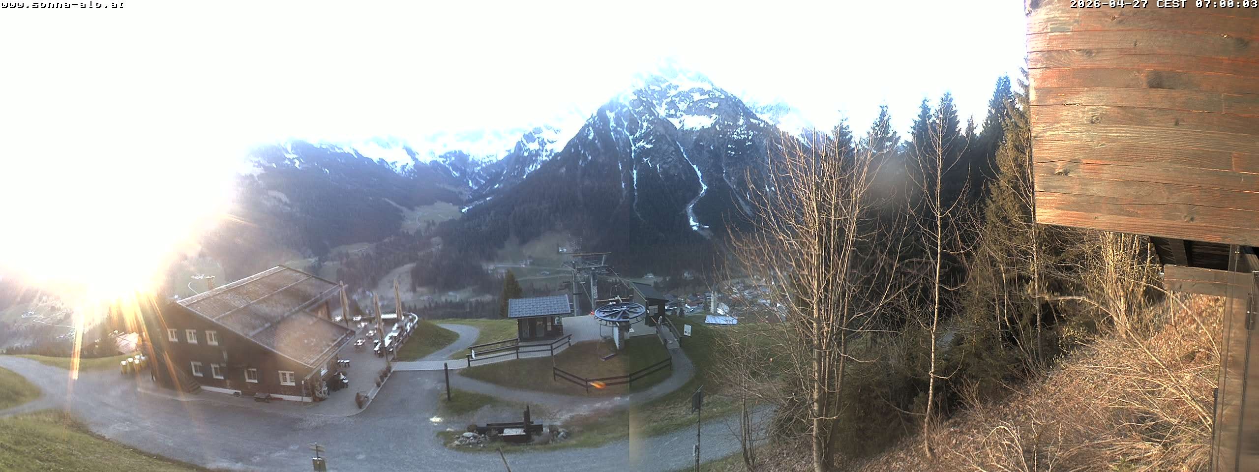Archived image Webcam Sonna-Alp, Mittelberg