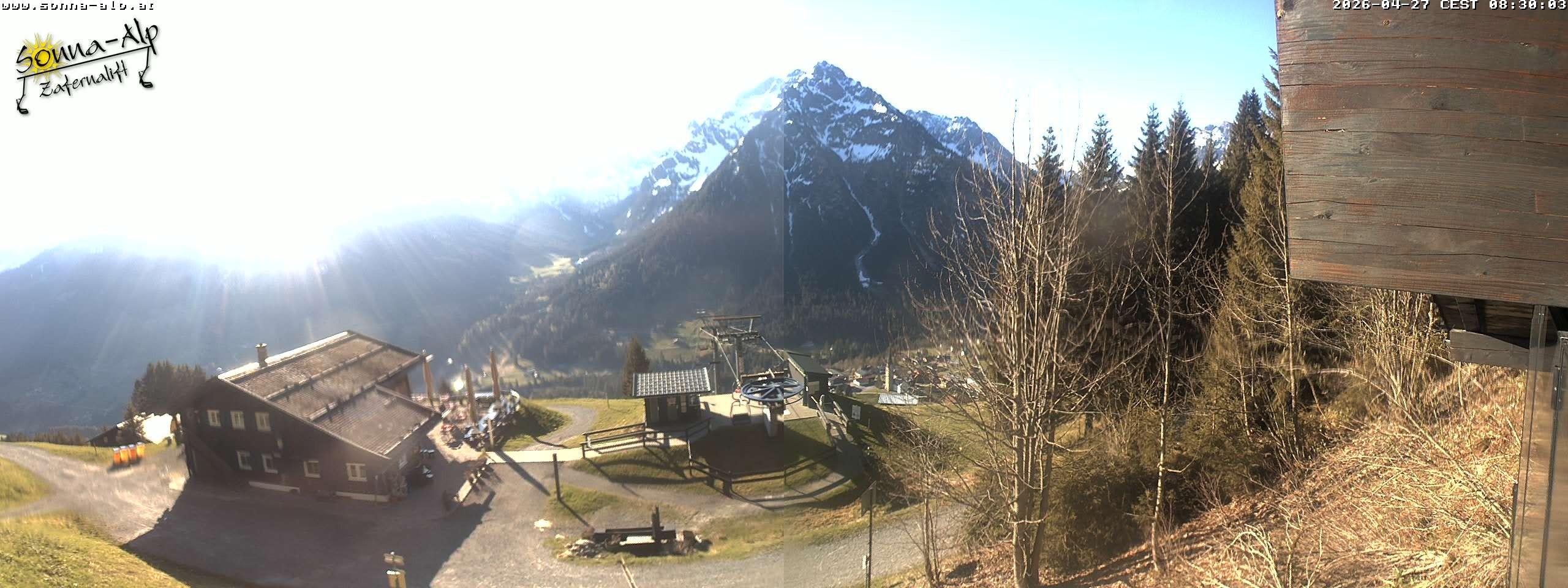 Archived image Webcam Sonna-Alp, Mittelberg