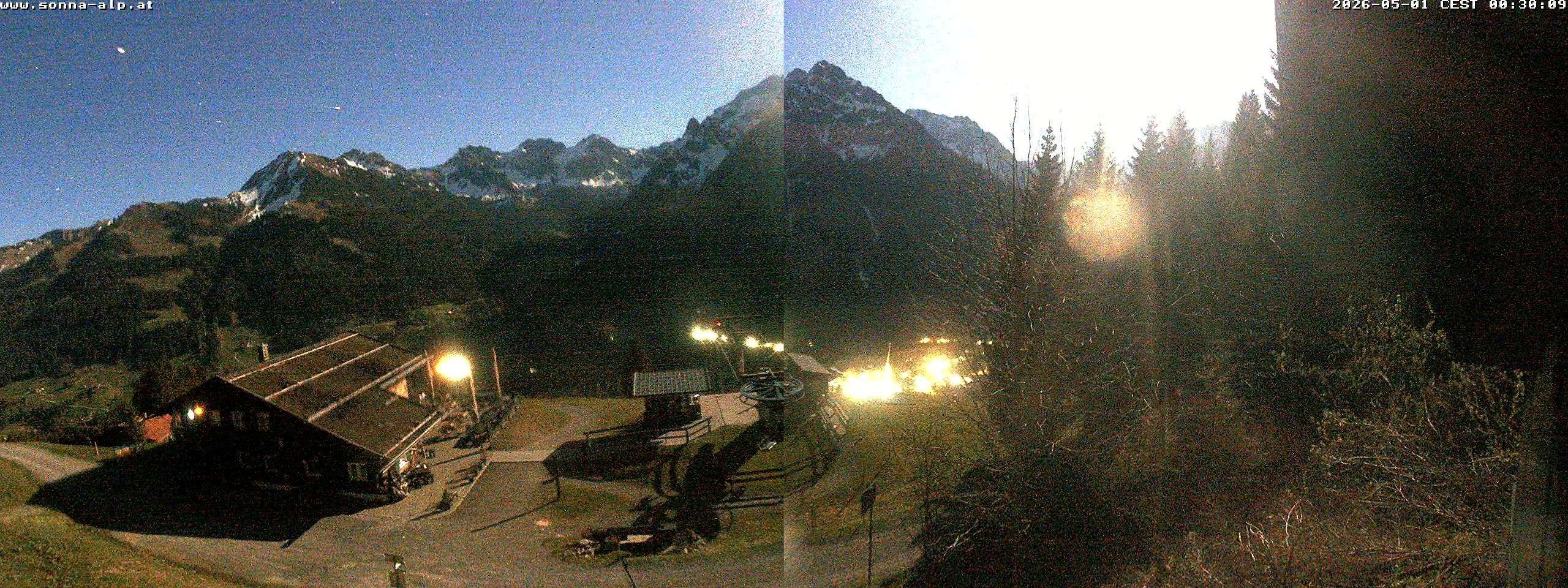 Archived image Webcam Sonna-Alp, Mittelberg