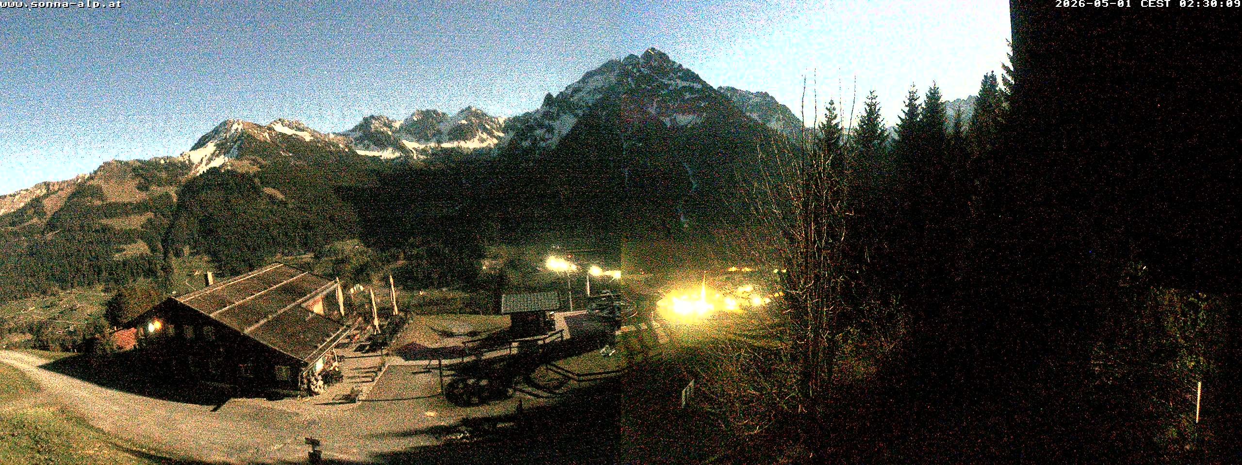 Archived image Webcam Sonna-Alp, Mittelberg