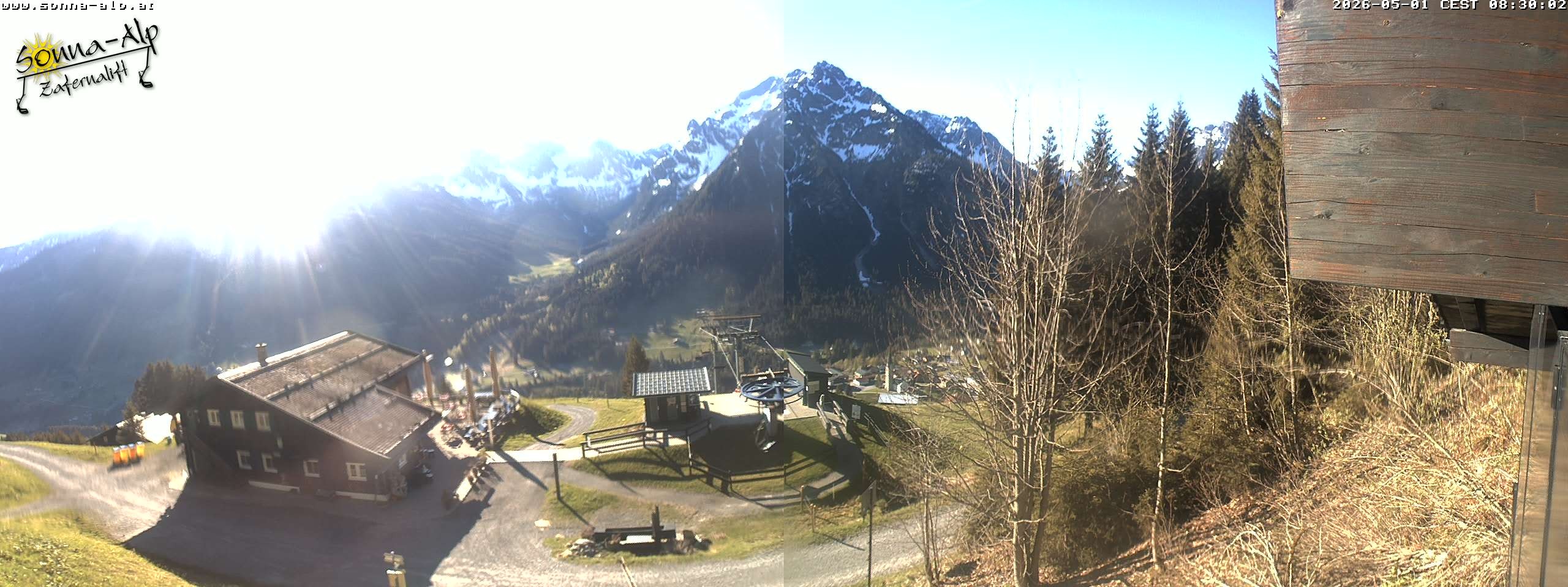 Archived image Webcam Sonna-Alp, Mittelberg