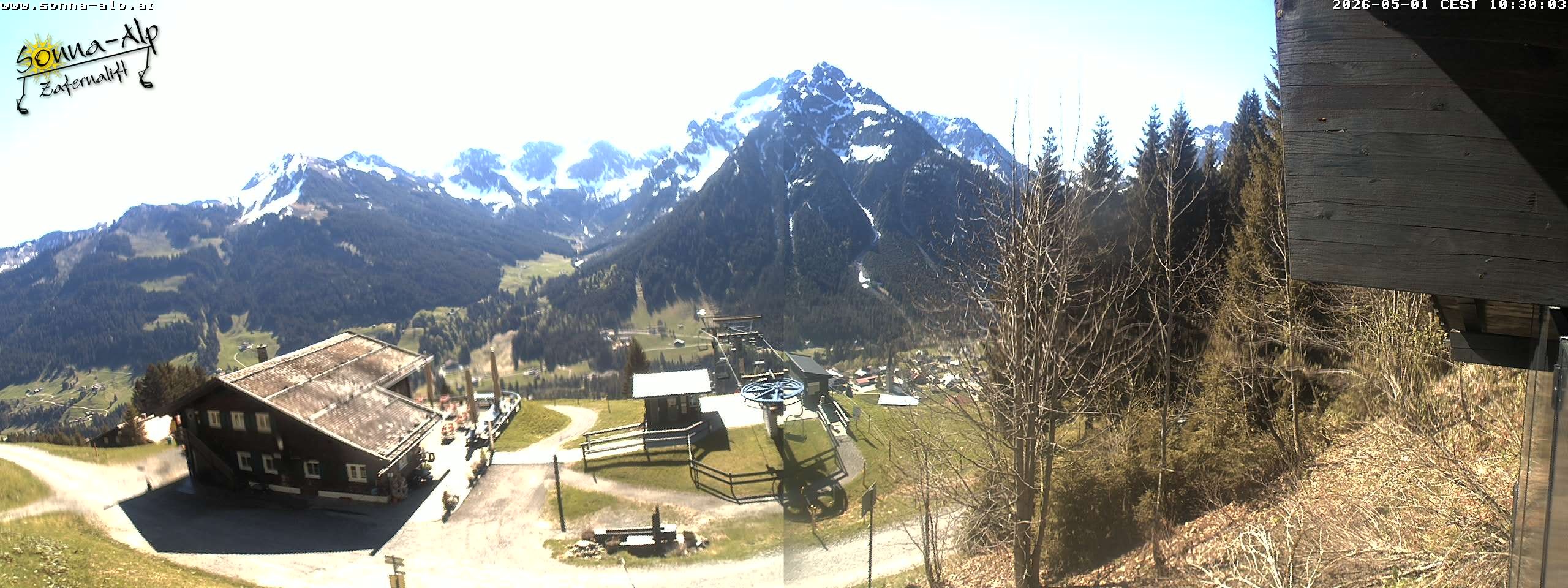 Archiv Foto Webcam Sonna Alp - Zafernalift