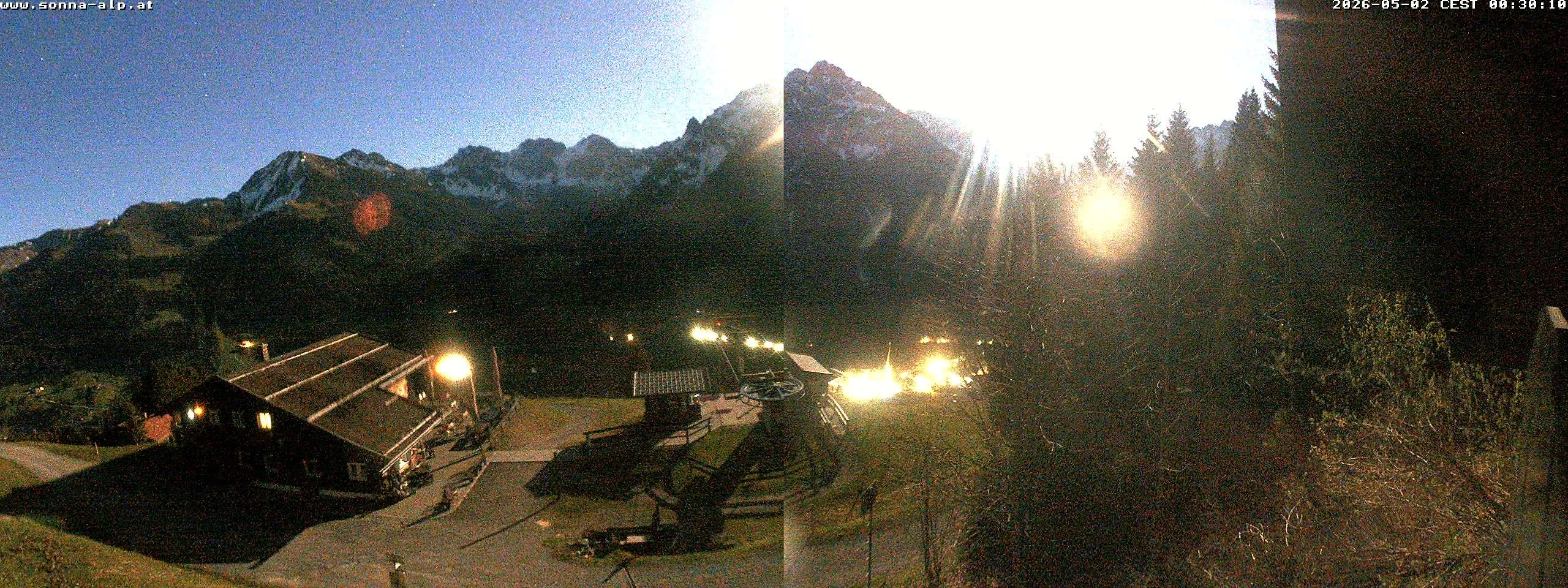 Archived image Webcam Sonna-Alp, Mittelberg