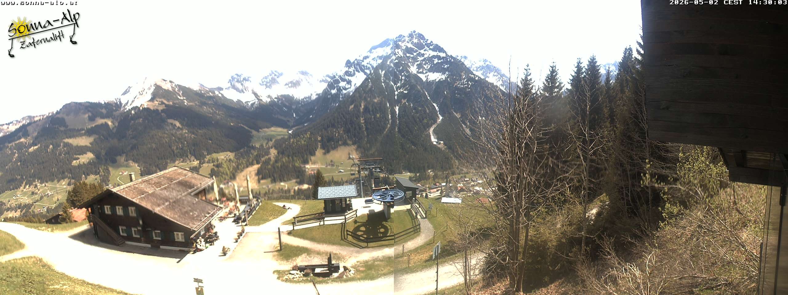 Archived image Webcam Sonna-Alp, Mittelberg