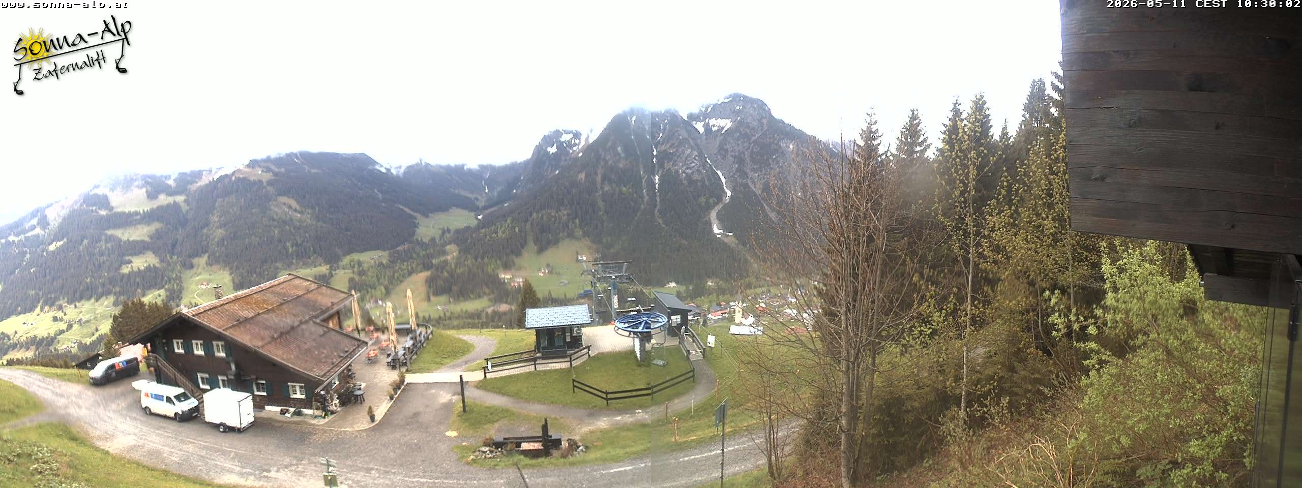 Archived image Webcam Sonna-Alp, Mittelberg