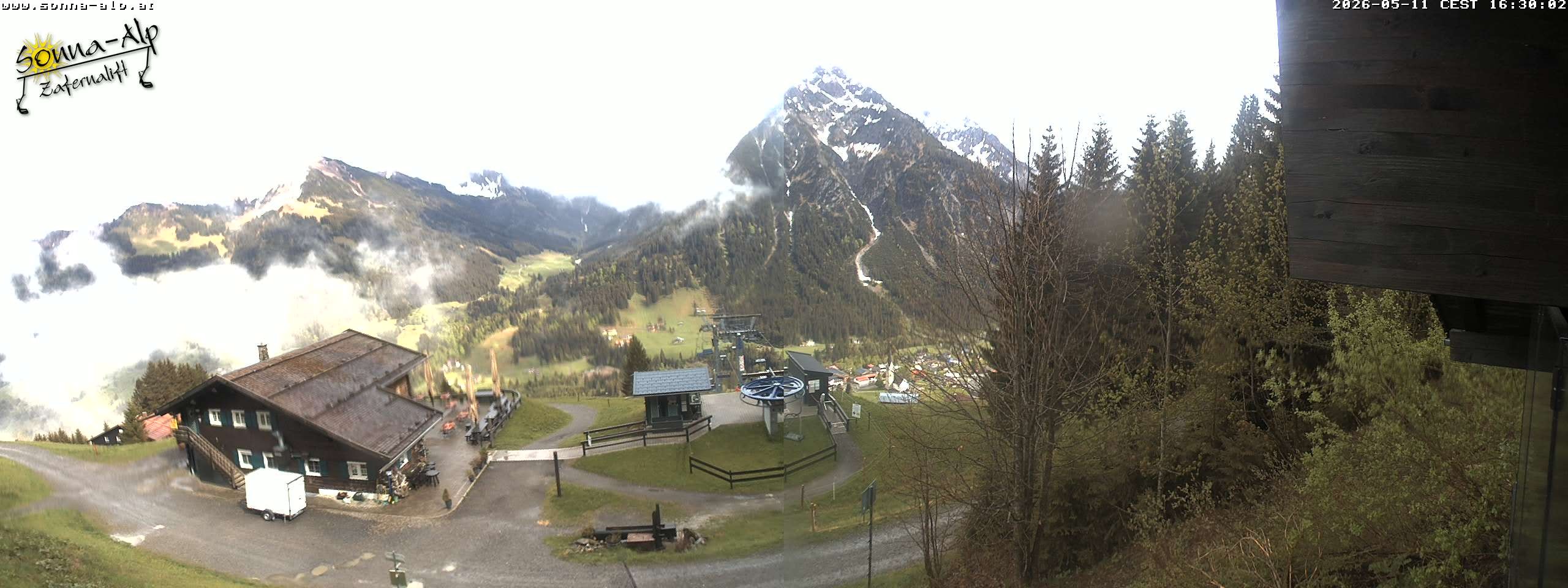 Archiv Foto Webcam Sonna Alp - Zafernalift